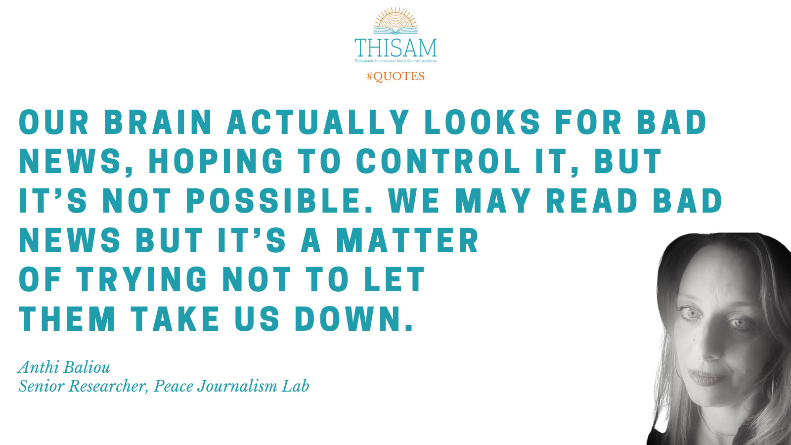 THISAM Talks | "Information Literacy in the Age of #Doomscrolling"