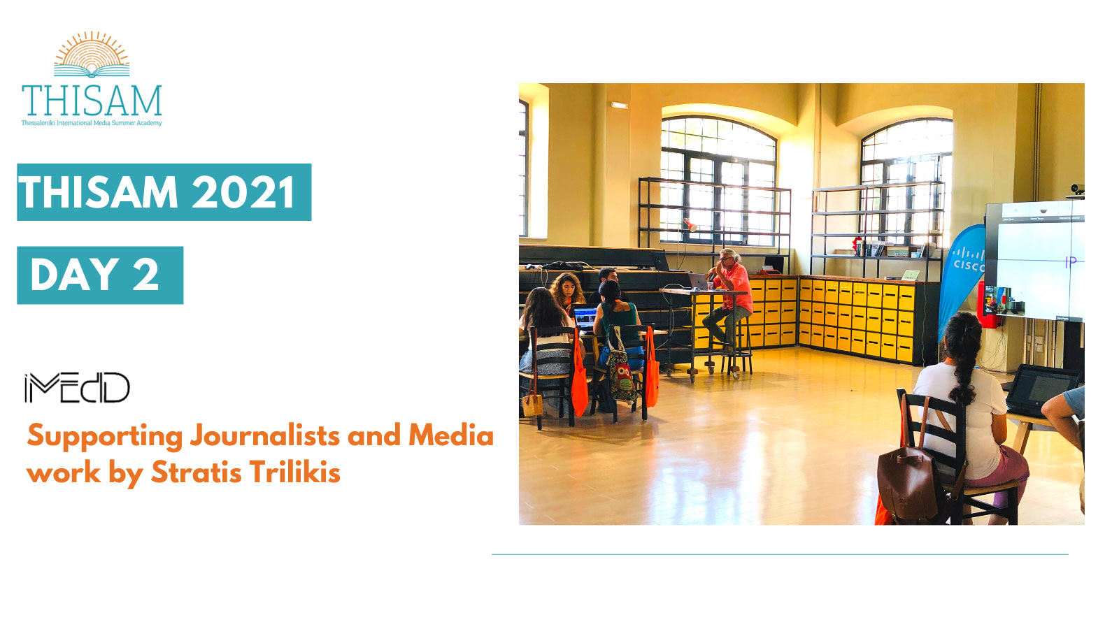 THISAM Workhop | IMedD: Supporting Journalists and Media work